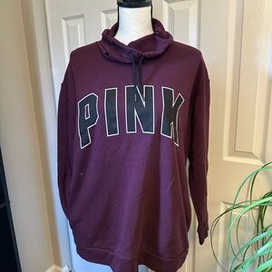 Victoria's Secret Maroon Cowl Neck Sweater